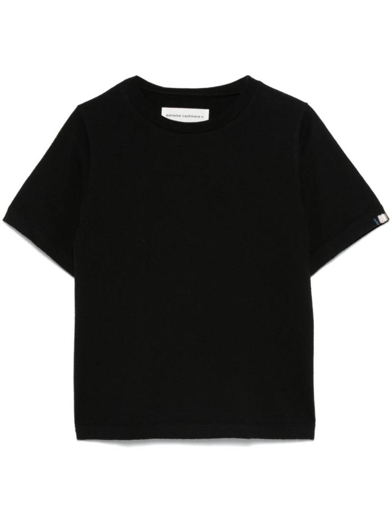 extreme cashmere Tina T-shirt - Black von extreme cashmere