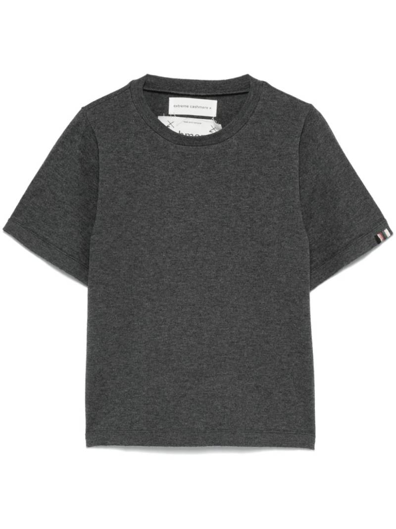 extreme cashmere Tina T-shirt - Grey von extreme cashmere