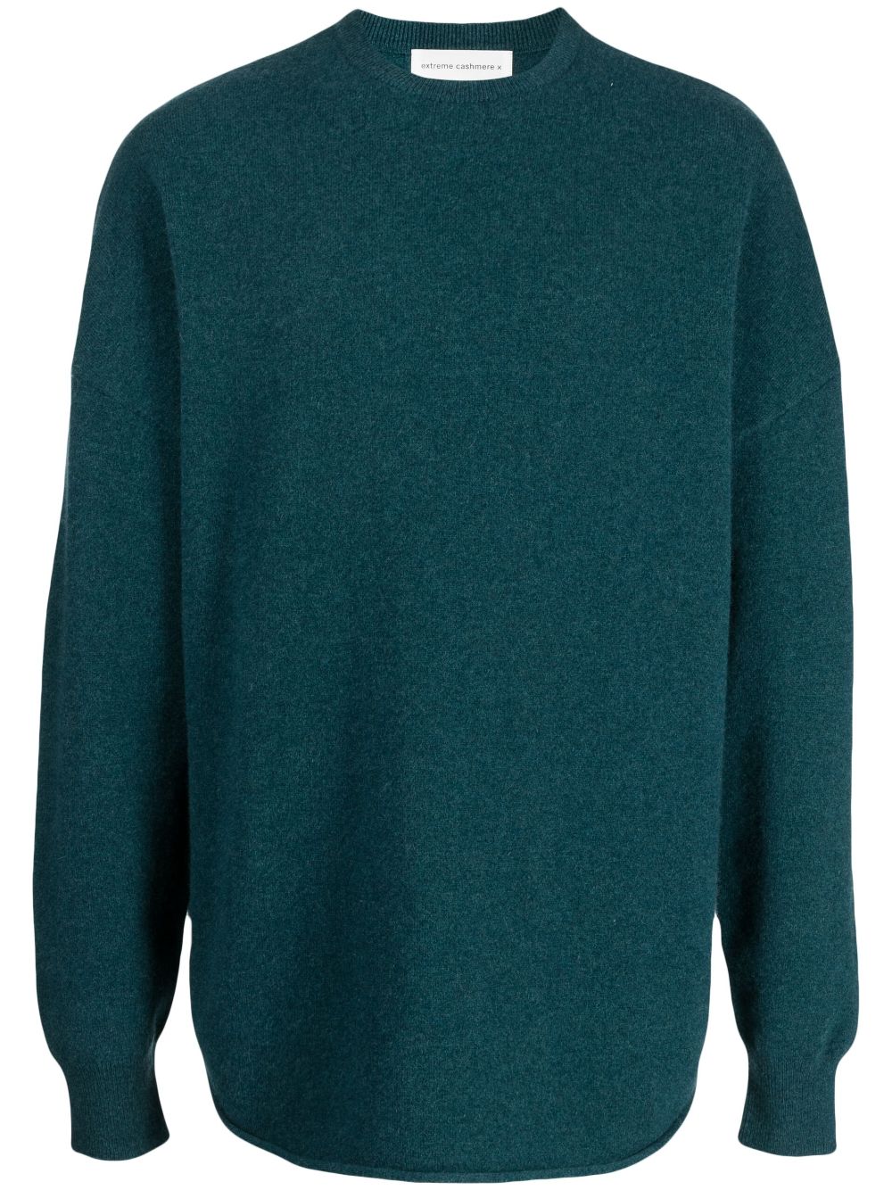 extreme cashmere cashmere-blend crew-neck jumper - Green von extreme cashmere