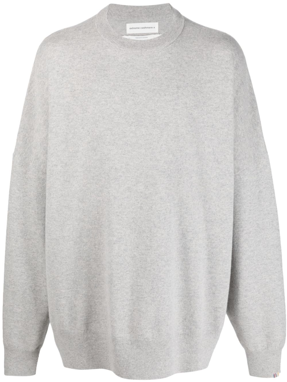 extreme cashmere crew-neck cashmere-blend jumper - Grey von extreme cashmere