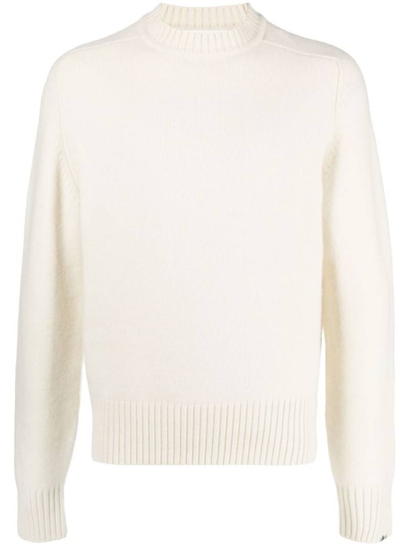 extreme cashmere crew-neck cashmere jumper - Neutrals von extreme cashmere