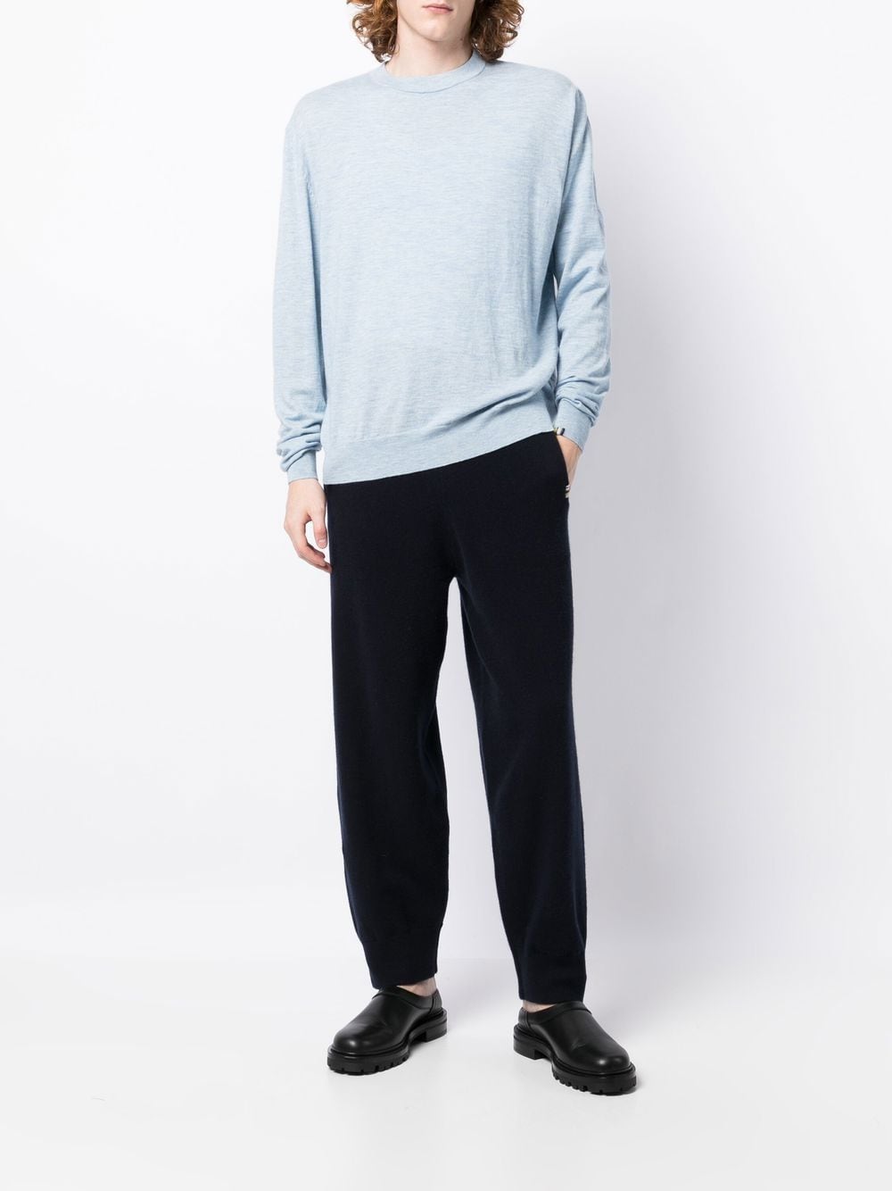 extreme cashmere crew-neck pullover jumper - Blue von extreme cashmere