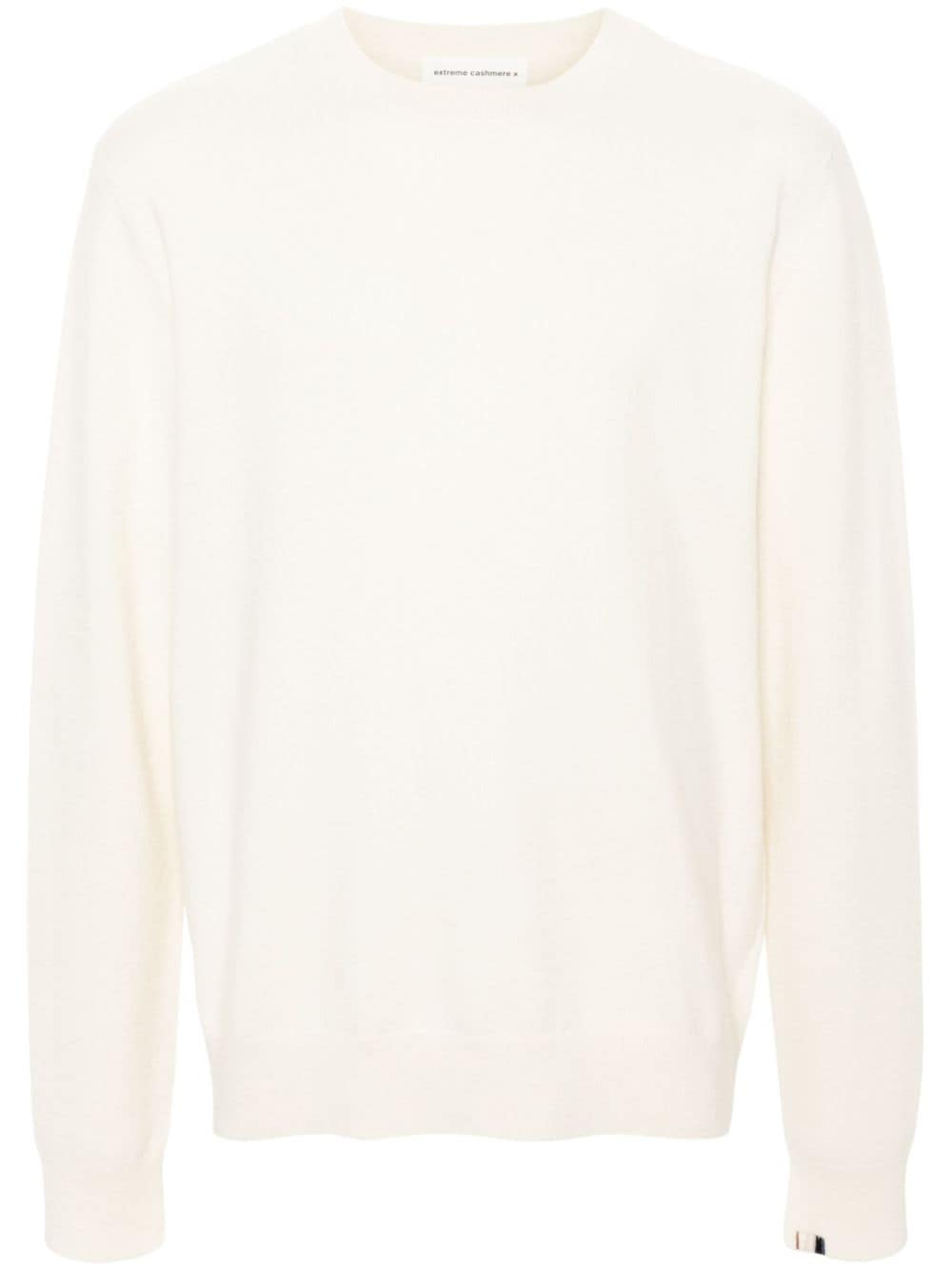 extreme cashmere fine-knit jumper - Neutrals von extreme cashmere