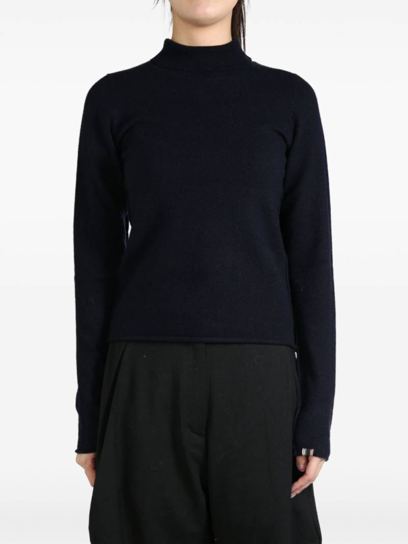 extreme cashmere high-neck jumper - Blue von extreme cashmere