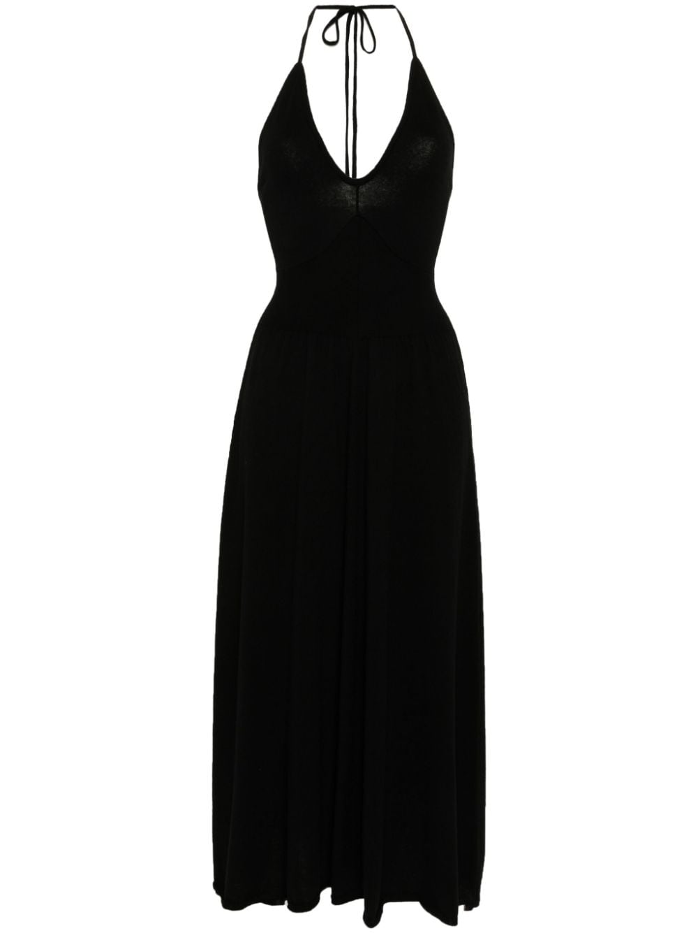 extreme cashmere n°350 Norma dress - Black von extreme cashmere