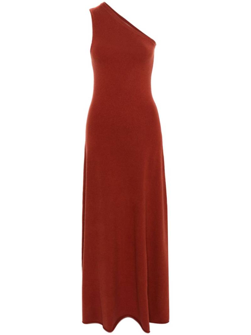 extreme cashmere one-shoulder maxi dress - Orange von extreme cashmere