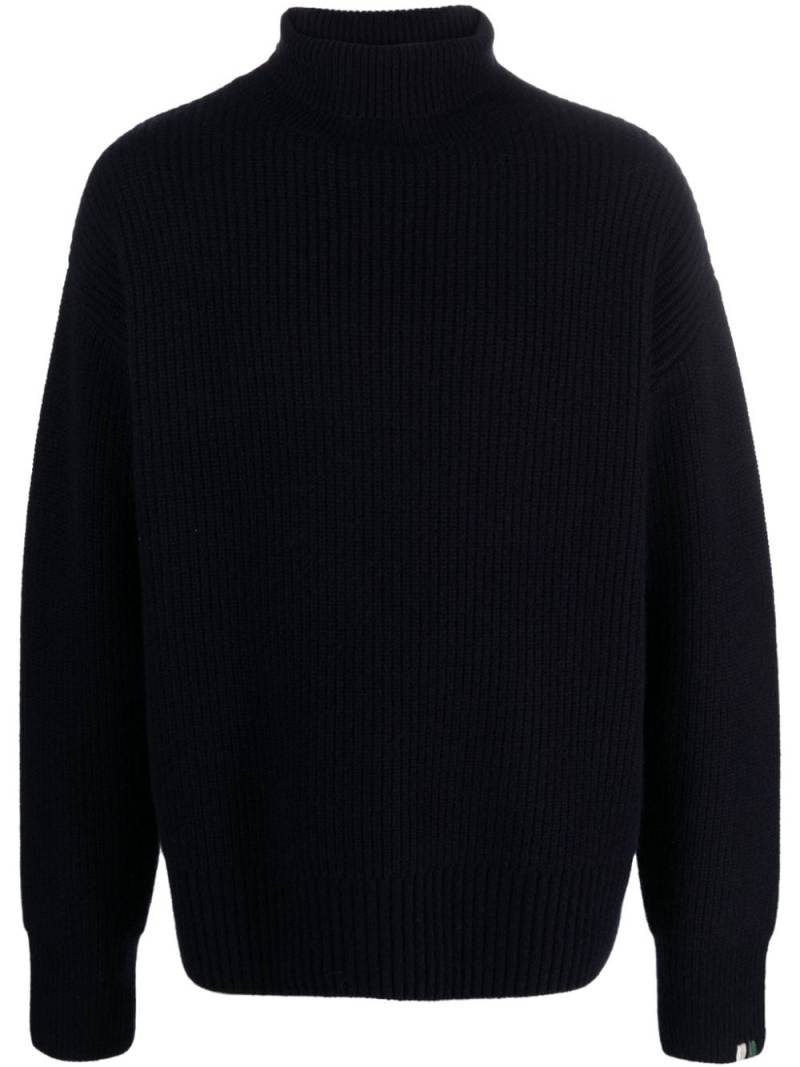 extreme cashmere roll-neck cashmere jumper - Blue von extreme cashmere