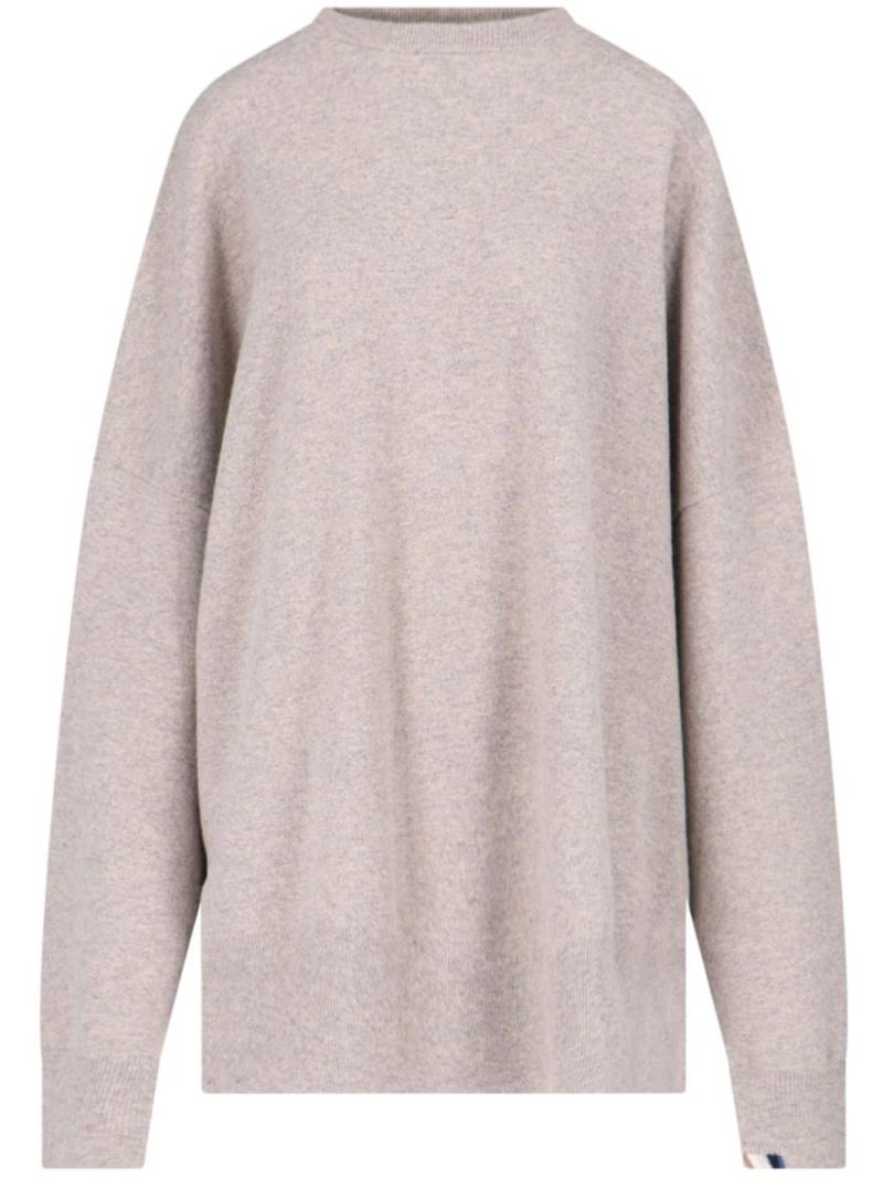 extreme cashmere round neck sweater - Neutrals von extreme cashmere