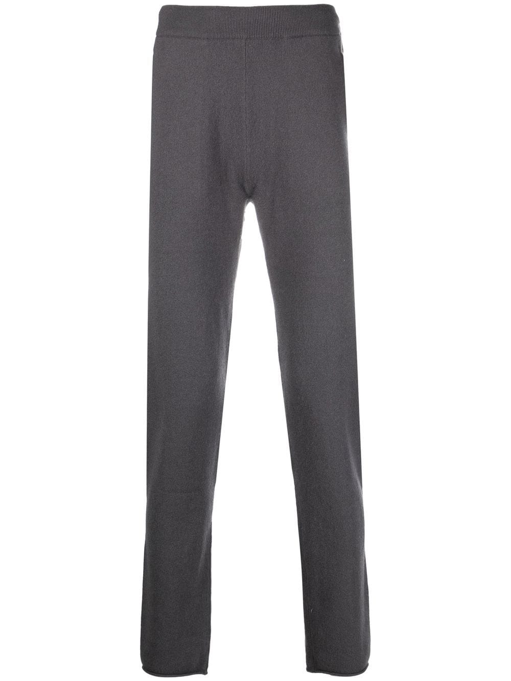 extreme cashmere straight-leg knitted track-pants - Grey von extreme cashmere