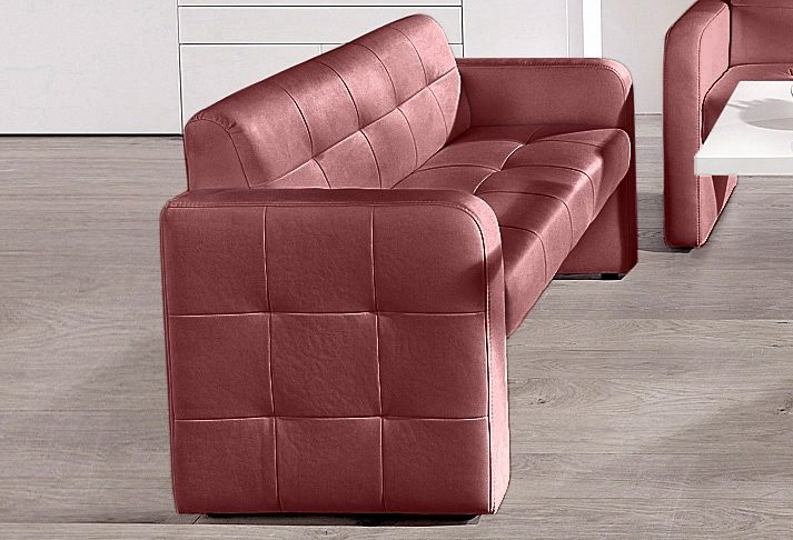 exxpo - sofa fashion 2-Sitzer »Barista, modern und bequem, hoher Sitzkomfort«, moderne Sitz- und Rückenverarbeitung, frei im Raum stellbar von exxpo - sofa fashion