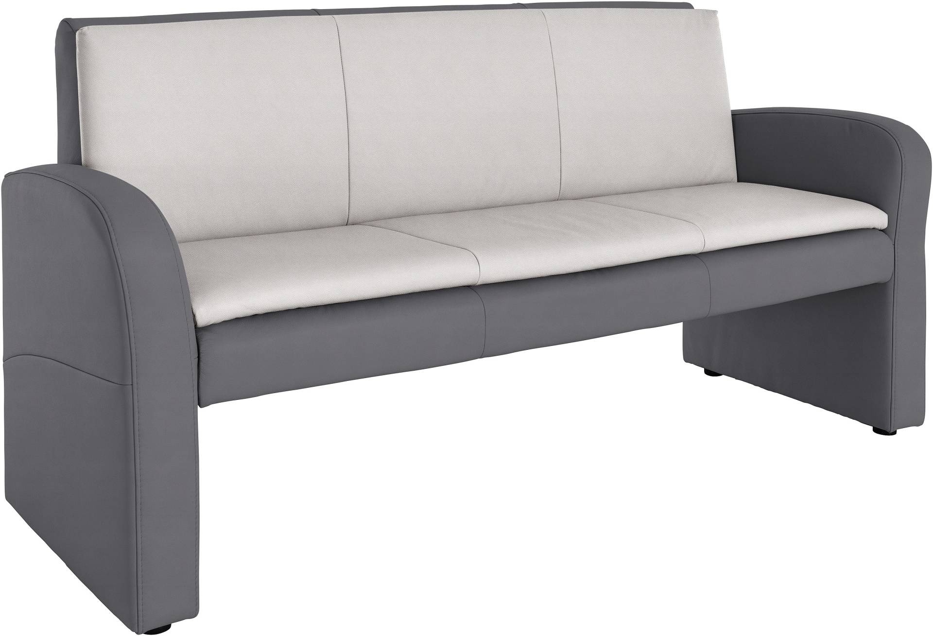 exxpo - sofa fashion Hockerbank »Cortado, 3-Sitzer mit hohem Sitzkomfort«, hohe Bodenfreiheit, schöne Detailverarbeitung, wahlweise Lederbezug von exxpo - sofa fashion