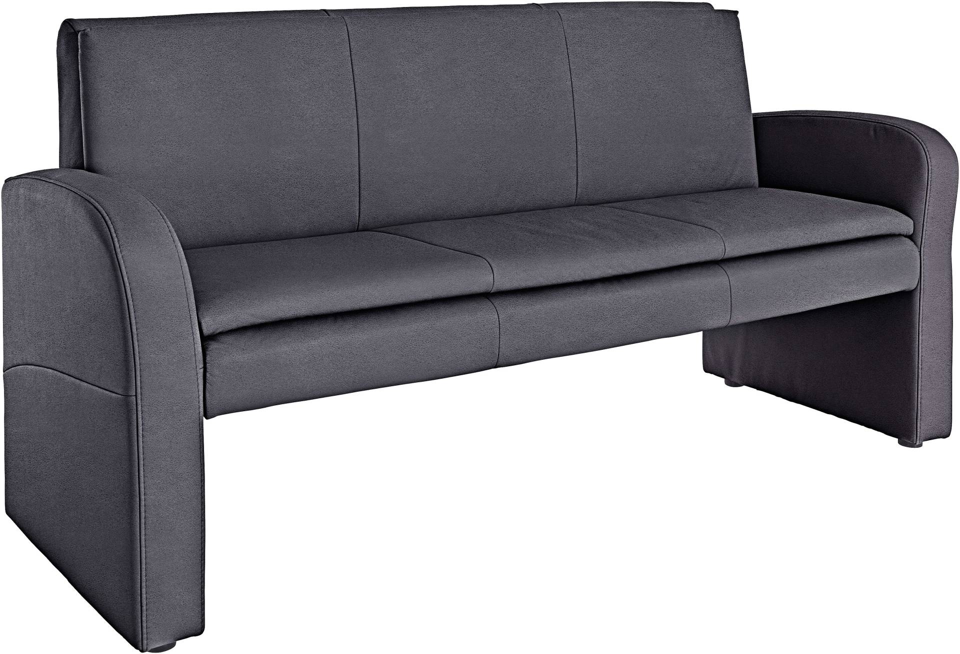 exxpo - sofa fashion Hockerbank »Cortado, 3-Sitzer mit hohem Sitzkomfort«, hohe Bodenfreiheit, schöne Detailverarbeitung, wahlweise Lederbezug von exxpo - sofa fashion