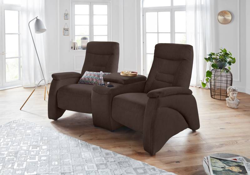 exxpo - sofa fashion 2,5-Sitzer »Ascoli, Kinosofa mit hohem Sitzkomfort, bequeme Armlehnen«, inkl. Relaxfunktion, mit Ablage und Staufach, hohe Rückenlehne von exxpo - sofa fashion