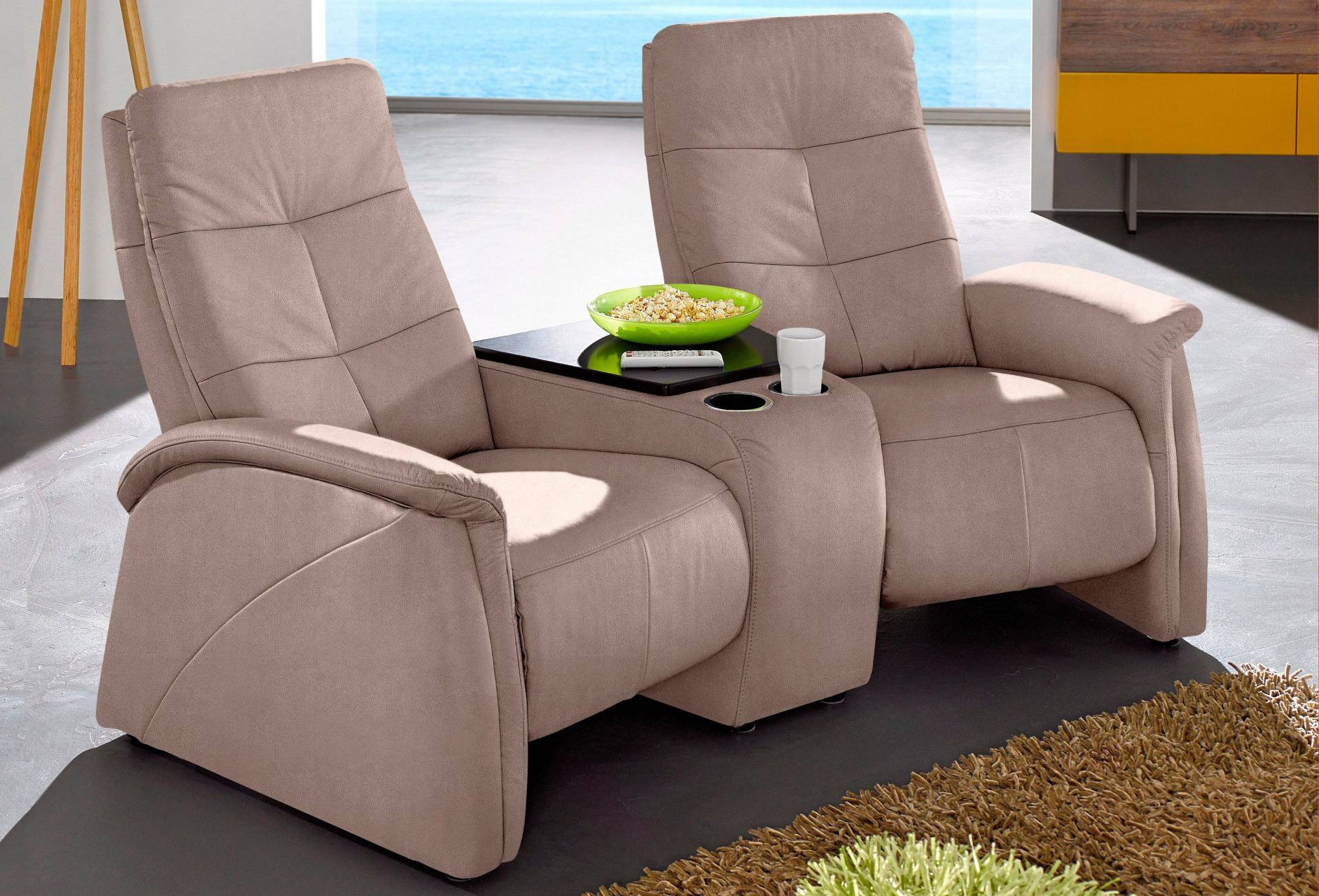 exxpo - sofa fashion 2-Sitzer »Tivoli, Kinosofa, bequem«, mit Relaxfunktion, integrierter Tischablage und Stauraumfach exxpo - sofa fashion 2-Sitzer »Tivoli, Kinosofa, bequem«, mit Relaxfunktion, integrierter Tischablage und Stauraumfach von exxpo - sofa fashion