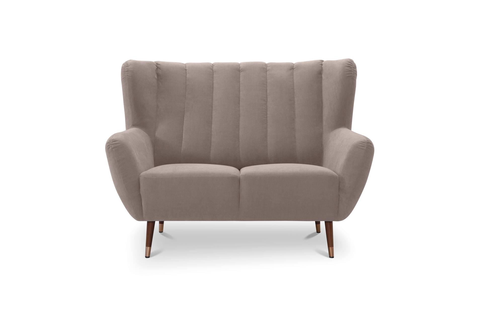 exxpo - sofa fashion 2-Sitzer »Polly, bequem mit hoher Rückenlehne, hohe Füsse, Ohrensesselcouch«, Küchensofa, hochwertige Bezugsvarianten und aktuelle Farben exxpo - sofa fashion 2-Sitzer »Polly, bequem mit hoher Rückenlehne, hohe Füsse, Ohrensesselcouch«, Küchensofa, hochwertige Bezugsvarianten und aktuelle Farben von exxpo - sofa fashion