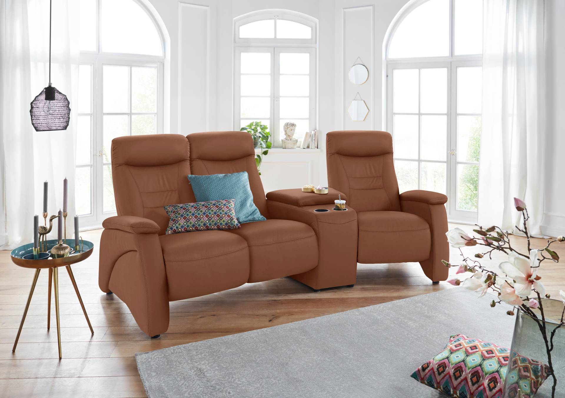 exxpo - sofa fashion 3-Sitzer »Ascoli, Kinosofa mit hohem Sitzkomfort, bequeme Armlehnen«, inkl. Relaxfunktion, Ablage und Staufach, hohe Rückenlehne exxpo - sofa fashion 3-Sitzer »Ascoli, Kinosofa mit hohem Sitzkomfort, bequeme Armlehnen«, inkl. Relaxfunktion, Ablage und Staufach, hohe Rückenlehne von exxpo - sofa fashion
