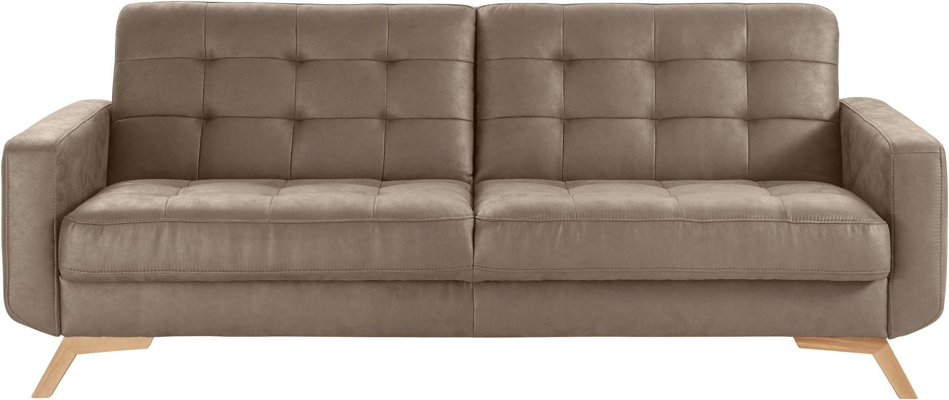 exxpo - sofa fashion 3-Sitzer »Fiord, aktuelles Design, tolle Detailverarbeitung im Sitz und Rücken«, bequem, wahlweise Kippcouch mit Bettfunktion und Bettkasten, Holzfuss exxpo - sofa fashion 3-Sitzer »Fiord, aktuelles Design, tolle Detailverarbeitung im Sitz und Rücken«, bequem, wahlweise Kippcouch mit Bettfunktion und Bettkasten, Holzfuss von exxpo - sofa fashion