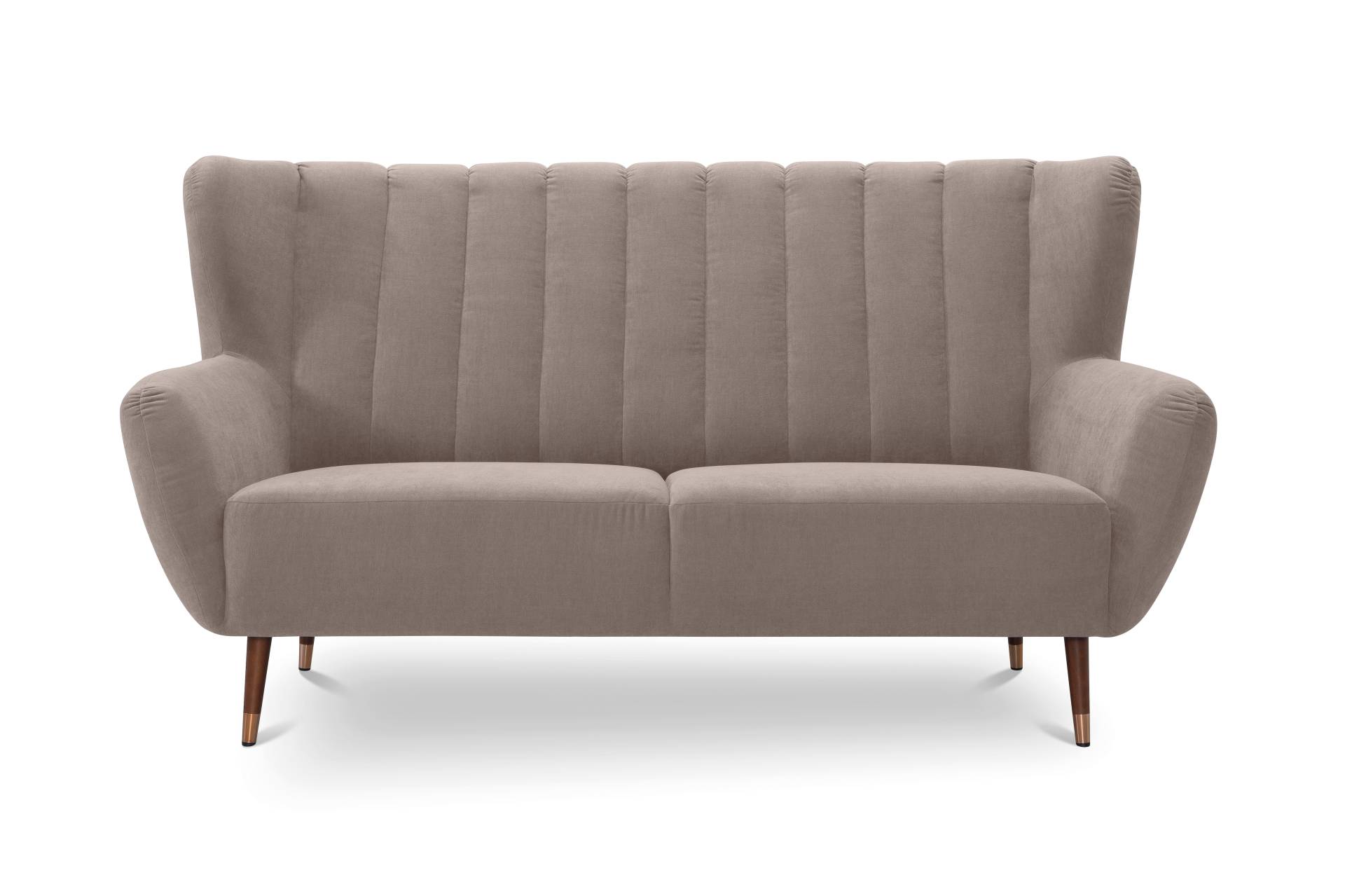 exxpo - sofa fashion 3-Sitzer »Polly, bequem mit hoher Rückenlehne, hohe Füsse, Ohrensesselcouch«, Küchensofa, mit hochwertigen Bezügen exxpo - sofa fashion 3-Sitzer »Polly, bequem mit hoher Rückenlehne, hohe Füsse, Ohrensesselcouch«, Küchensofa, mit hochwertigen Bezügen von exxpo - sofa fashion