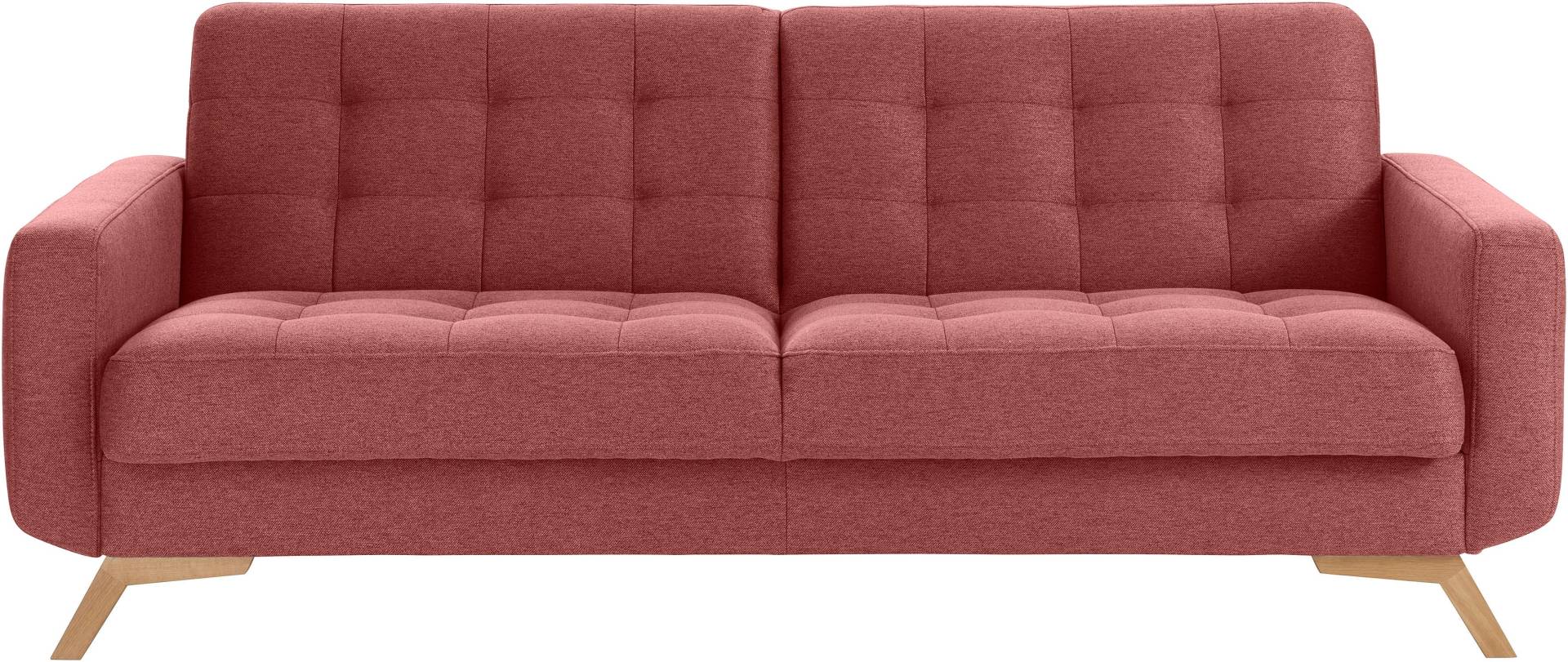 exxpo - sofa fashion 3-Sitzer »Fiord, aktuelles Design, tolle Detailverarbeitung im Sitz und Rücken«, bequem, wahlweise Kippcouch mit Bettfunktion und Bettkasten, Holzfuss exxpo - sofa fashion 3-Sitzer »Fiord, aktuelles Design, tolle Detailverarbeitung im Sitz und Rücken«, bequem, wahlweise Kippcouch mit Bettfunktion und Bettkasten, Holzfuss von exxpo - sofa fashion