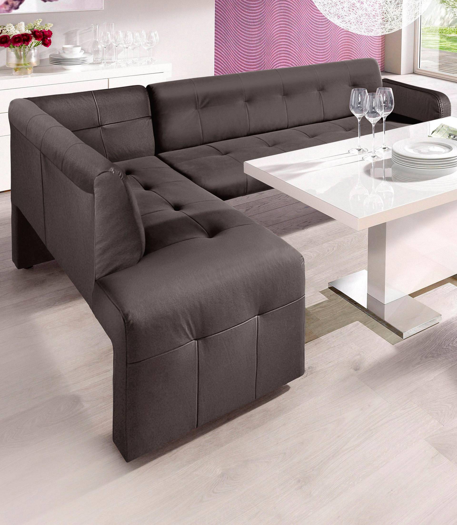 exxpo - sofa fashion Eckbank »Barista, bequem und elegant, hohe Bodenfreiheit«, moderne Sitz- und Rückenverarbeitung, frei im Raum stellbar exxpo - sofa fashion Eckbank »Barista, bequem und elegant, hohe Bodenfreiheit«, moderne Sitz- und Rückenverarbeitung, frei im Raum stellbar von exxpo - sofa fashion