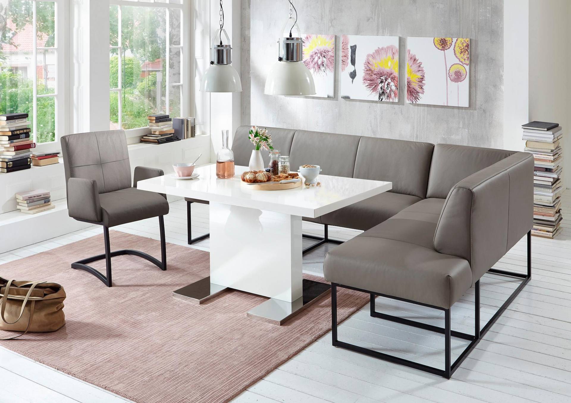 exxpo - sofa fashion Eckbank »Affogato, bequem und elegant, hochwertige Detailverarbeitung«, Frei im Raum stellbar exxpo - sofa fashion Eckbank »Affogato, bequem und elegant, hochwertige Detailverarbeitung«, Frei im Raum stellbar von exxpo - sofa fashion