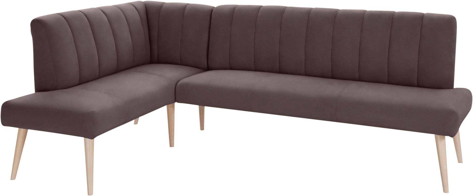 exxpo - sofa fashion Eckbank »Costa, moderne Rückensteppung, bequem und elegant, hoher Holzfuss«, hochwertig verarbeitet, Frei im Raum stellbar exxpo - sofa fashion Eckbank »Costa, moderne Rückensteppung, bequem und elegant, hoher Holzfuss«, hochwertig verarbeitet, Frei im Raum stellbar von exxpo - sofa fashion