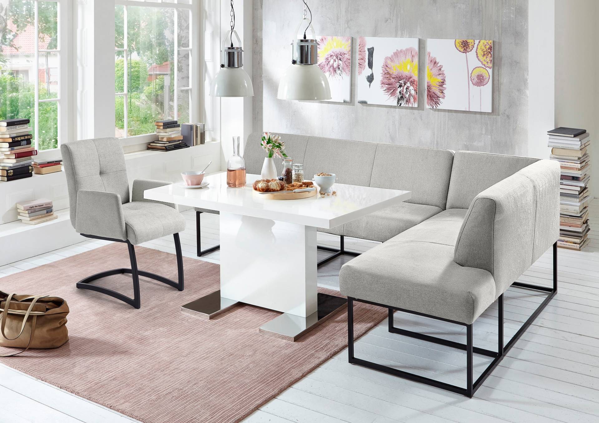 exxpo - sofa fashion Eckbank »Affogato, bequem und elegant, hochwertige Detailverarbeitung«, Frei im Raum stellbar exxpo - sofa fashion Eckbank »Affogato, bequem und elegant, hochwertige Detailverarbeitung«, Frei im Raum stellbar von exxpo - sofa fashion