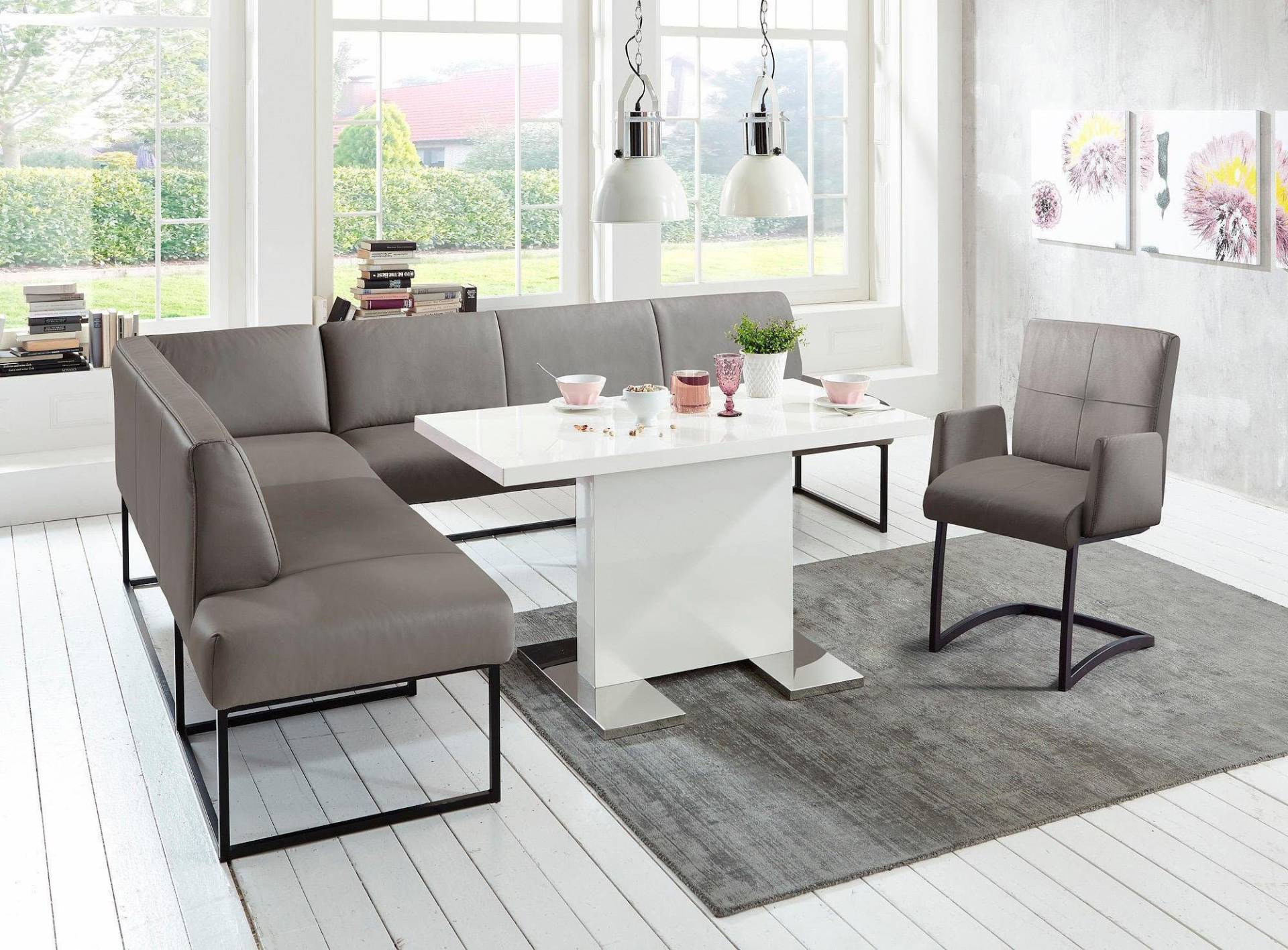 exxpo - sofa fashion Eckbank »Affogato, hoher Sitzkomfort, bequem«, Frei im Raum stellbar exxpo - sofa fashion Eckbank »Affogato, hoher Sitzkomfort, bequem«, Frei im Raum stellbar von exxpo - sofa fashion
