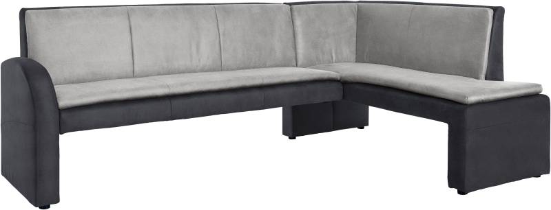 exxpo - sofa fashion Eckbank »Cortado, elegant und modern mit hohem Sitzkomfort«, hohe Bodenfreiheit, schöne Detailverarbeitung, wahlweise Lederbezug von exxpo - sofa fashion