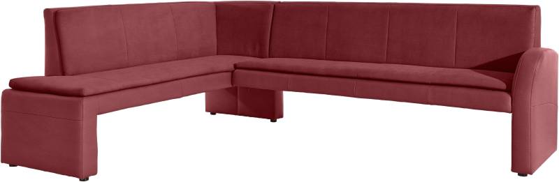 exxpo - sofa fashion Eckbank »Cortado, elegant und modern mit hohem Sitzkomfort«, hohe Bodenfreiheit, schöne Detailverarbeitung, wahlweise Lederbezug von exxpo - sofa fashion