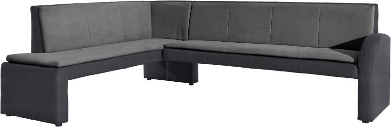 exxpo - sofa fashion Eckbank »Cortado, elegant und modern mit hohem Sitzkomfort«, hohe Bodenfreiheit, schöne Detailverarbeitung, wahlweise Lederbezug von exxpo - sofa fashion