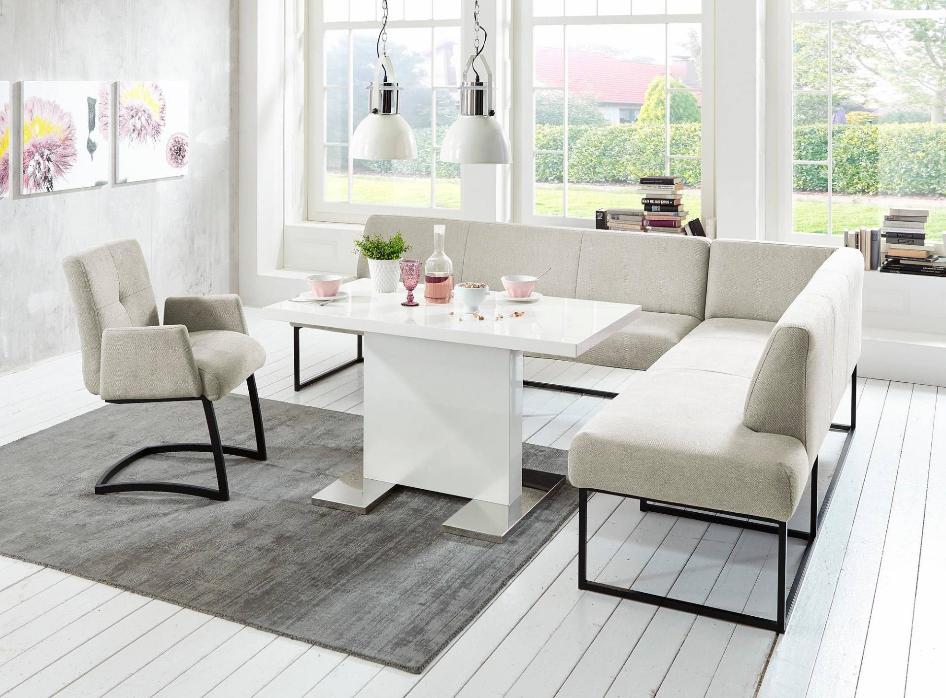 exxpo - sofa fashion Eckbank »Affogato, hoher Sitzkomfort, bequem«, Frei im Raum stellbar exxpo - sofa fashion Eckbank »Affogato, hoher Sitzkomfort, bequem«, Frei im Raum stellbar von exxpo - sofa fashion