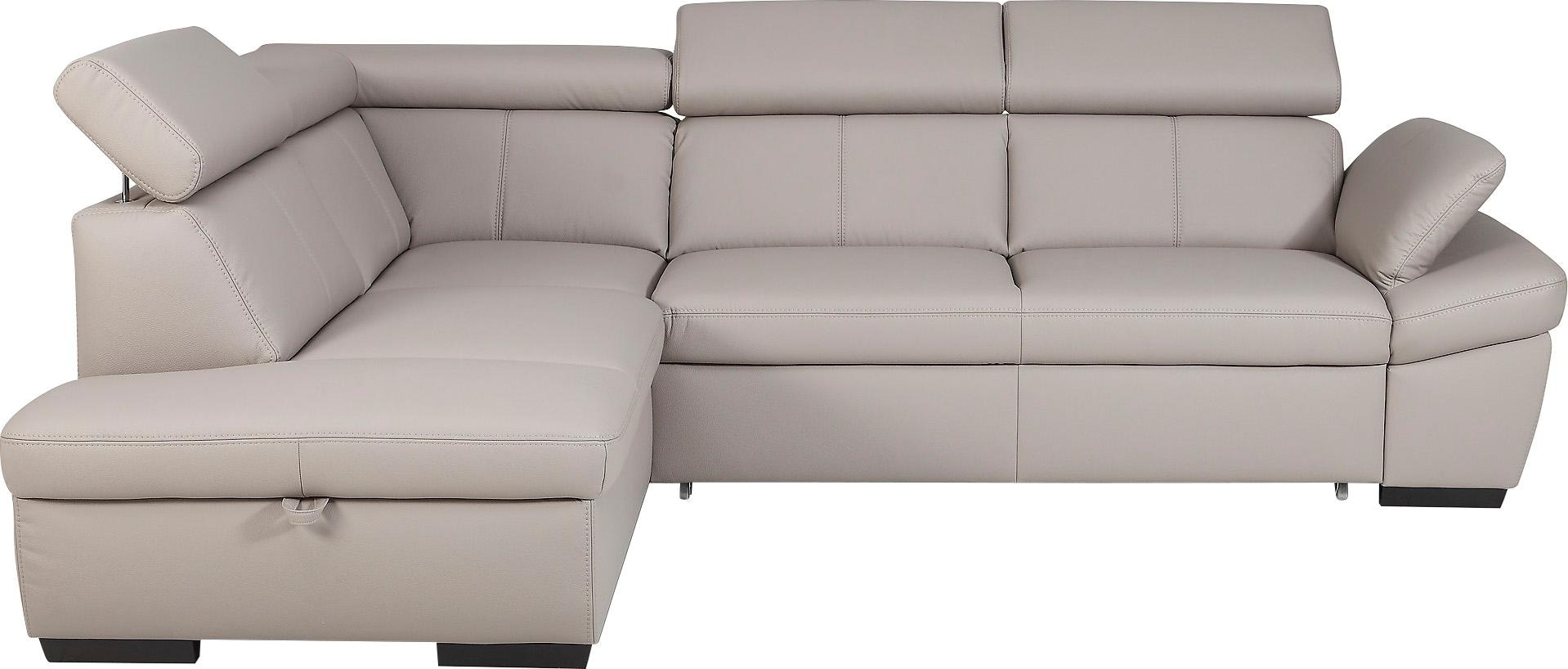 exxpo - sofa fashion Ecksofa »Salerno, klassisch modernes Funktionssofa, hoher Sitzkomfort, L-Form«, inkl. Kopf- und Armteilverstellung, wahlweise mit Bettfunktion exxpo - sofa fashion Ecksofa »Salerno, klassisch modernes Funktionssofa, hoher Sitzkomfort, L-Form«, inkl. Kopf- und Armteilverstellung, wahlweise mit Bettfunktion von exxpo - sofa fashion