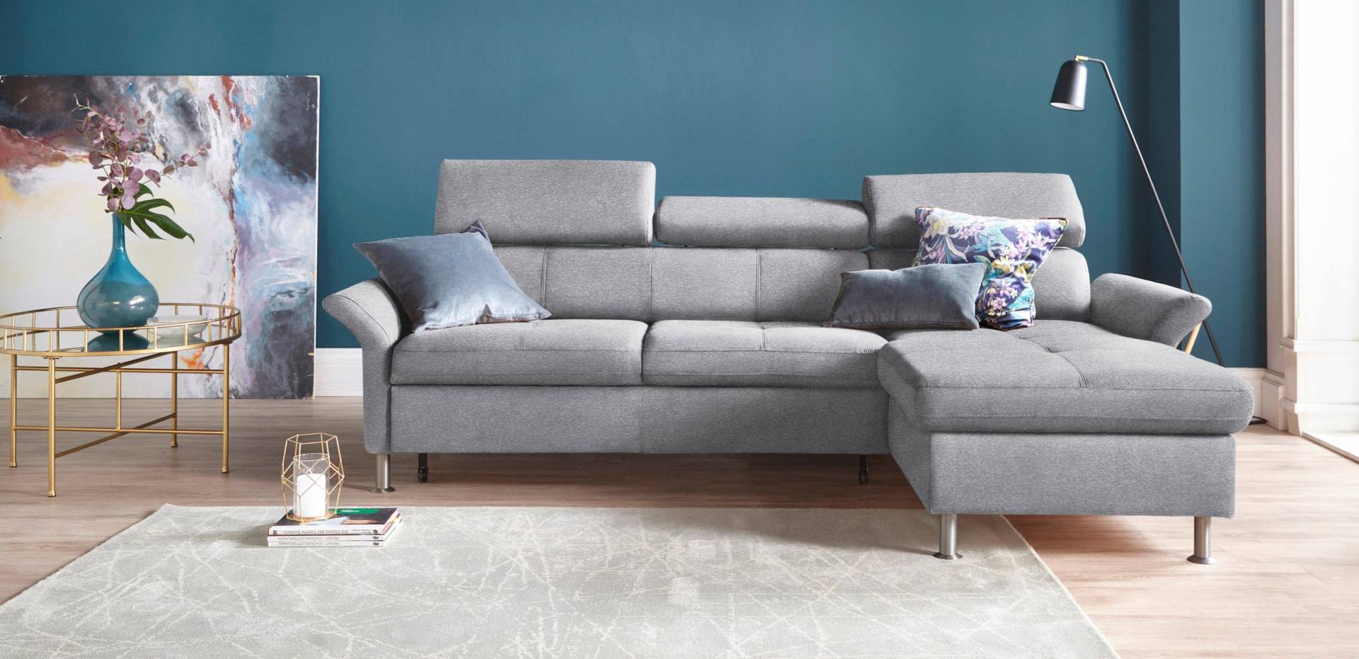 exxpo - sofa fashion Ecksofa »Maretto, bequem und komfortabel, L-Form«, inkl. Kopf- bzw. Rückenverstellung, wahlweise mit Bettfunktion exxpo - sofa fashion Ecksofa »Maretto, bequem und komfortabel, L-Form«, inkl. Kopf- bzw. Rückenverstellung, wahlweise mit Bettfunktion von exxpo - sofa fashion