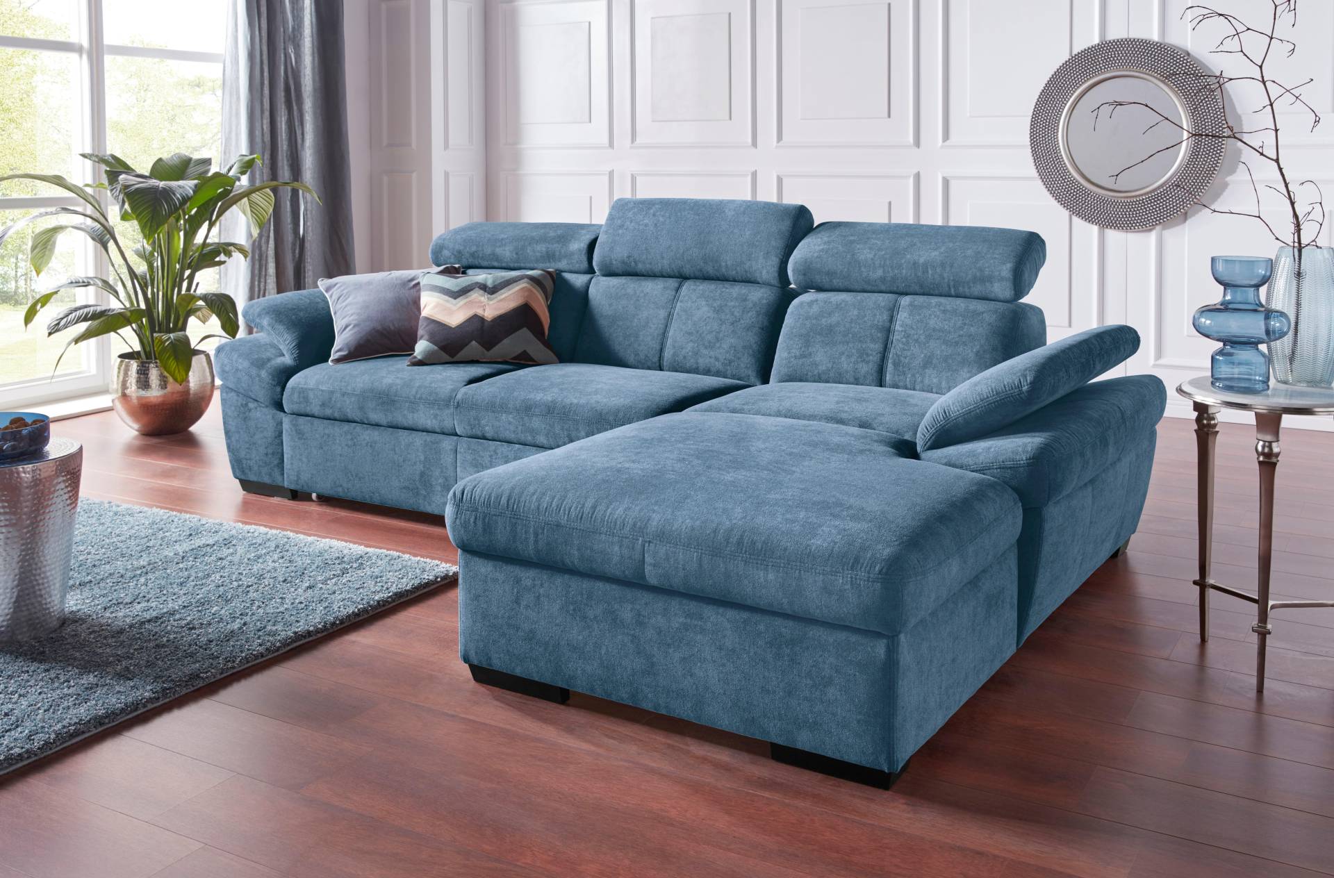 exxpo - sofa fashion Ecksofa »Salerno, inkl. Kopf- und Armteilverstellung, elegant & bequem, L-Form«, wahlweise mit Bettfunktion und Bettkasten, tolle Detailverarbeitung exxpo - sofa fashion Ecksofa »Salerno, inkl. Kopf- und Armteilverstellung, elegant & bequem, L-Form«, wahlweise mit Bettfunktion und Bettkasten, tolle Detailverarbeitung von exxpo - sofa fashion