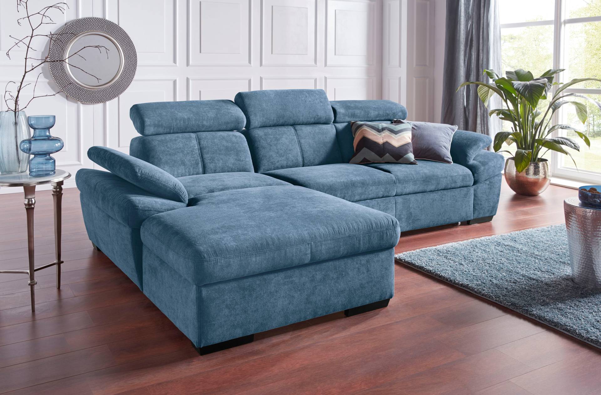 exxpo - sofa fashion Ecksofa »Salerno, inkl. Kopf- und Armteilverstellung, elegant & bequem, L-Form«, wahlweise mit Bettfunktion und Bettkasten, tolle Detailverarbeitung exxpo - sofa fashion Ecksofa »Salerno, inkl. Kopf- und Armteilverstellung, elegant & bequem, L-Form«, wahlweise mit Bettfunktion und Bettkasten, tolle Detailverarbeitung von exxpo - sofa fashion