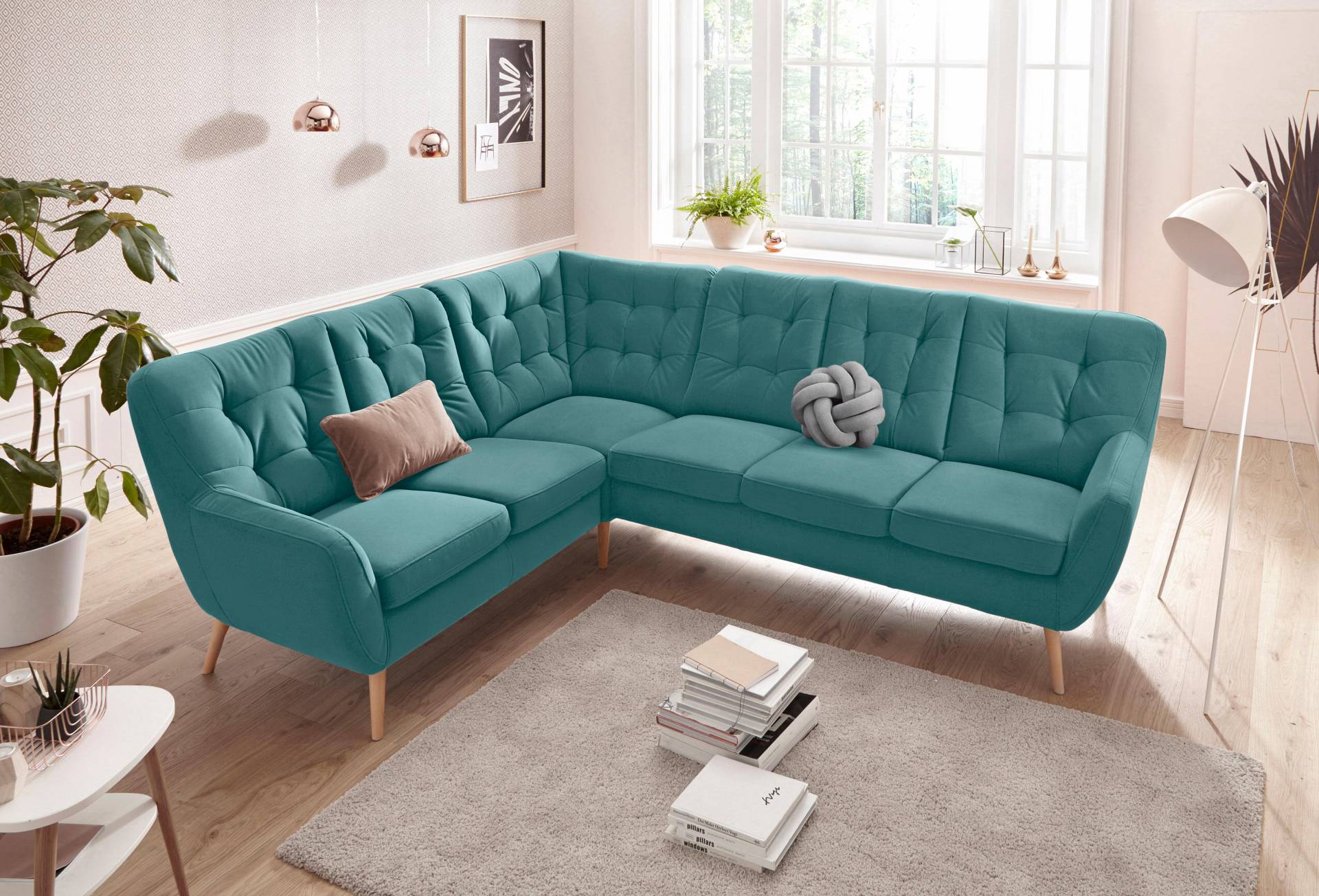 exxpo - sofa fashion Ecksofa »Scandi, L-Form« von exxpo - sofa fashion