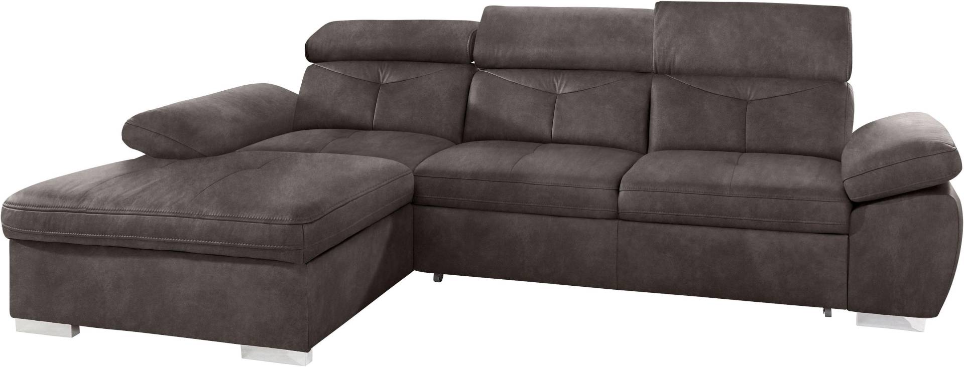exxpo - sofa fashion Ecksofa »Spring, super bequem und komfortabel mit Armteil- und Kopfteilfunktion«, L-Form, wahlweise mit Bettfunktion und Bettkasten exxpo - sofa fashion Ecksofa »Spring, super bequem und komfortabel mit Armteil- und Kopfteilfunktion«, L-Form, wahlweise mit Bettfunktion und Bettkasten von exxpo - sofa fashion
