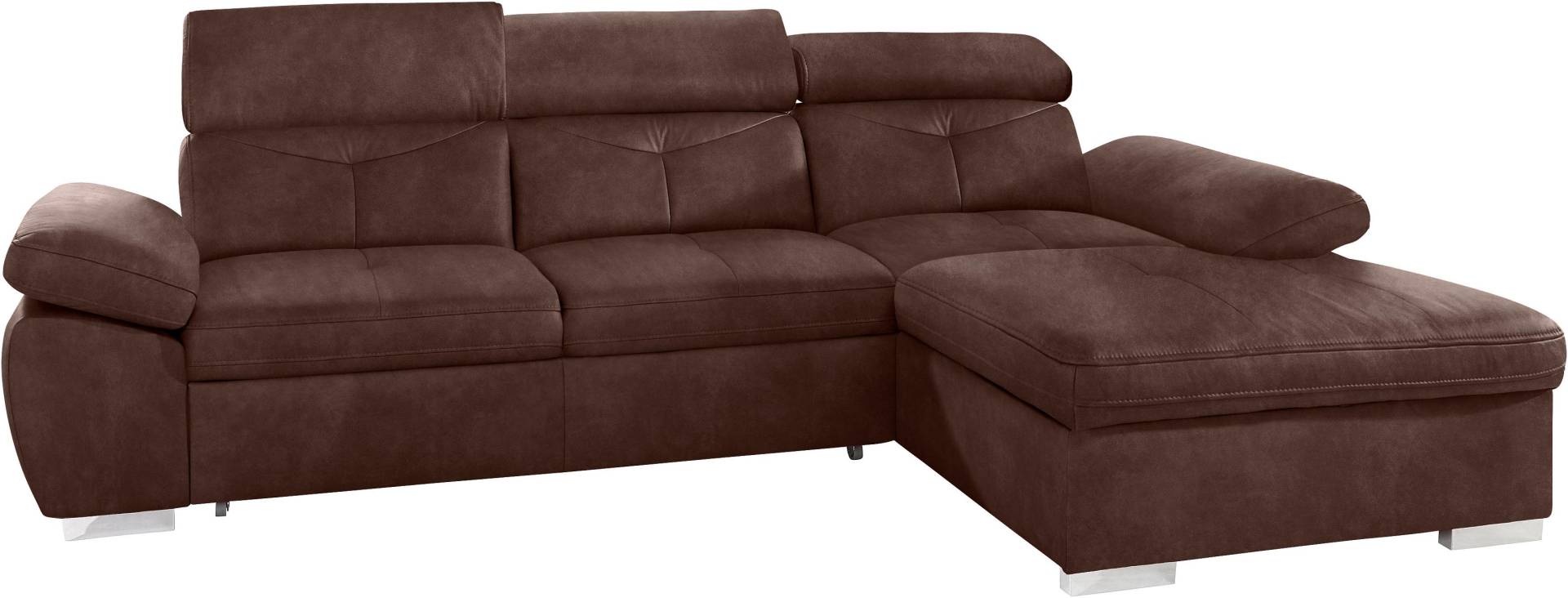 exxpo - sofa fashion Ecksofa »Spring, super bequem und komfortabel mit Armteil- und Kopfteilfunktion«, L-Form, wahlweise mit Bettfunktion und Bettkasten exxpo - sofa fashion Ecksofa »Spring, super bequem und komfortabel mit Armteil- und Kopfteilfunktion«, L-Form, wahlweise mit Bettfunktion und Bettkasten von exxpo - sofa fashion