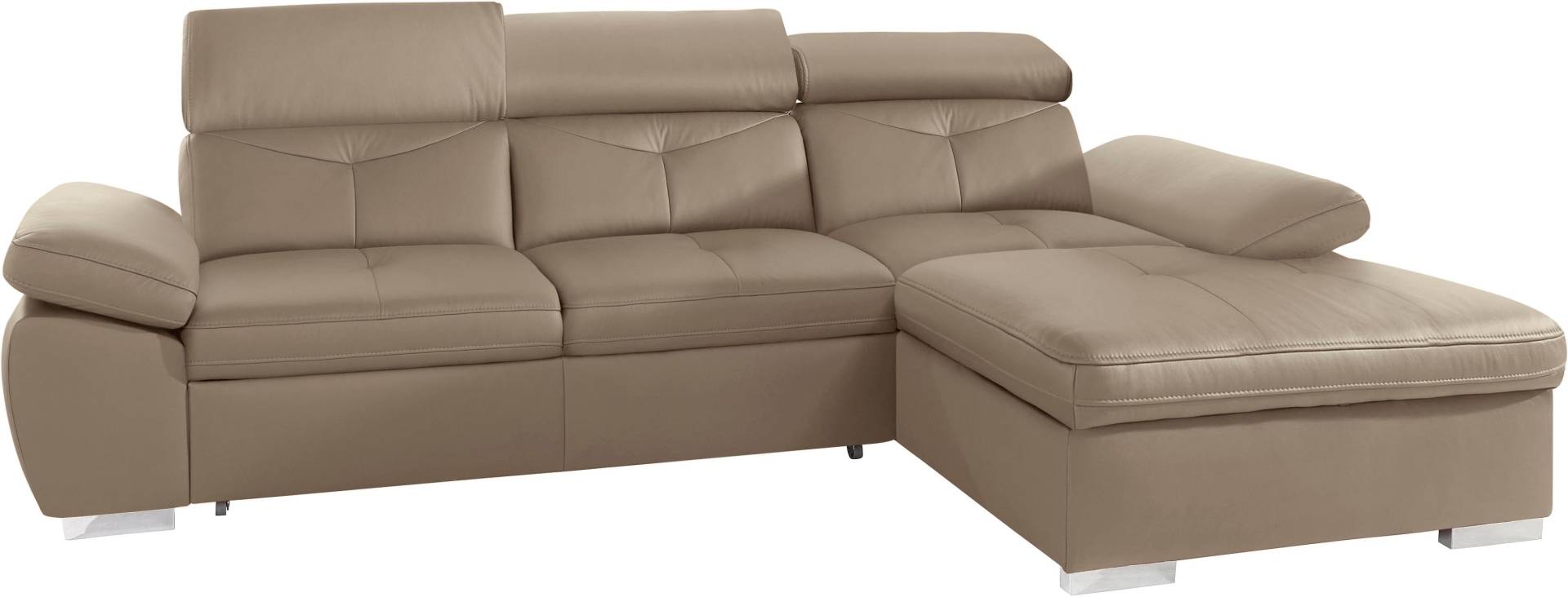 exxpo - sofa fashion Ecksofa »Spring, super bequem und komfortabel mit Armteil- und Kopfteilfunktion«, L-Form, wahlweise mit Bettfunktion und Bettkasten exxpo - sofa fashion Ecksofa »Spring, super bequem und komfortabel mit Armteil- und Kopfteilfunktion«, L-Form, wahlweise mit Bettfunktion und Bettkasten von exxpo - sofa fashion