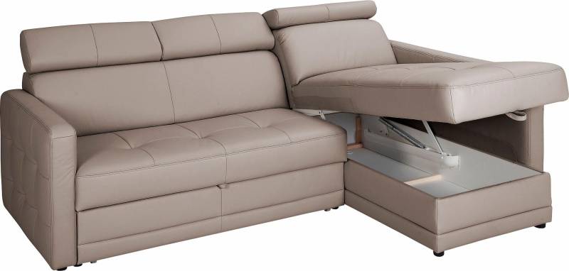 exxpo - sofa fashion Ecksofa »Arles, bequeme Federkernunterfederung, L-Form«, wahlweise mit Bettfunktion und Bettkasten, inkl. Kopfteilverstellung exxpo - sofa fashion Ecksofa »Arles, bequeme Federkernunterfederung, L-Form«, wahlweise mit Bettfunktion und Bettkasten, inkl. Kopfteilverstellung von exxpo - sofa fashion