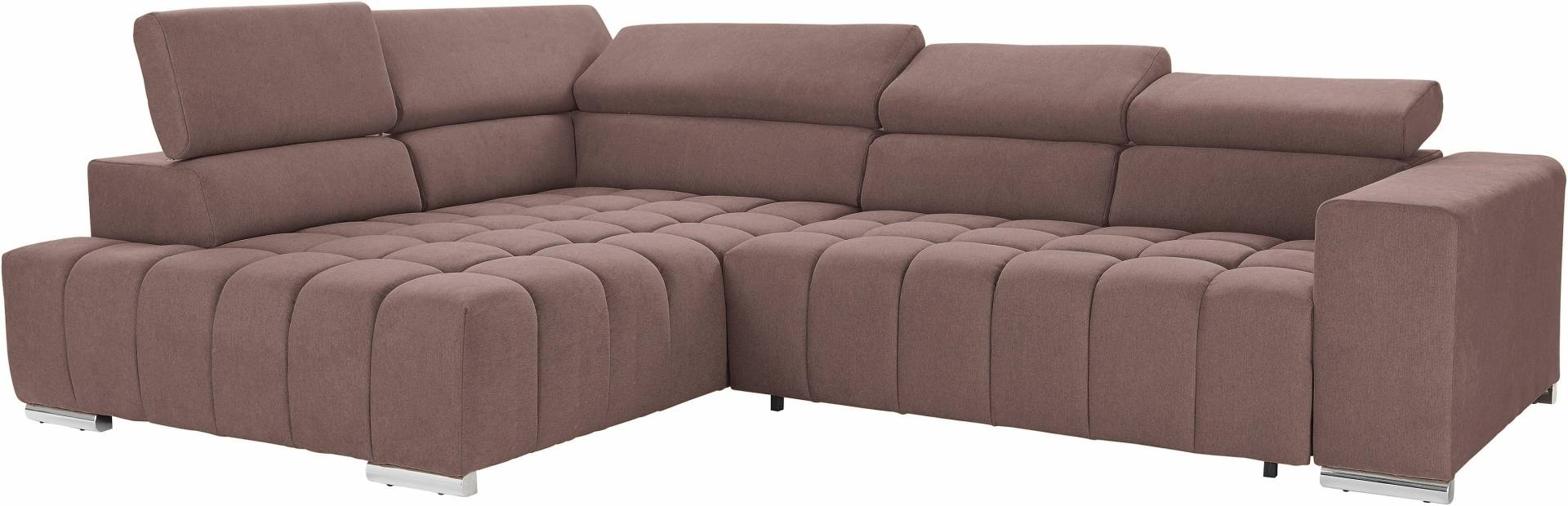 exxpo - sofa fashion Ecksofa Elias, L-Form, mit Kopf- bzw. Rückenverstellung, wahlweise mit Bettfunktion exxpo - sofa fashion Ecksofa Elias, L-Form, mit Kopf- bzw. Rückenverstellung, wahlweise mit Bettfunktion von exxpo - sofa fashion