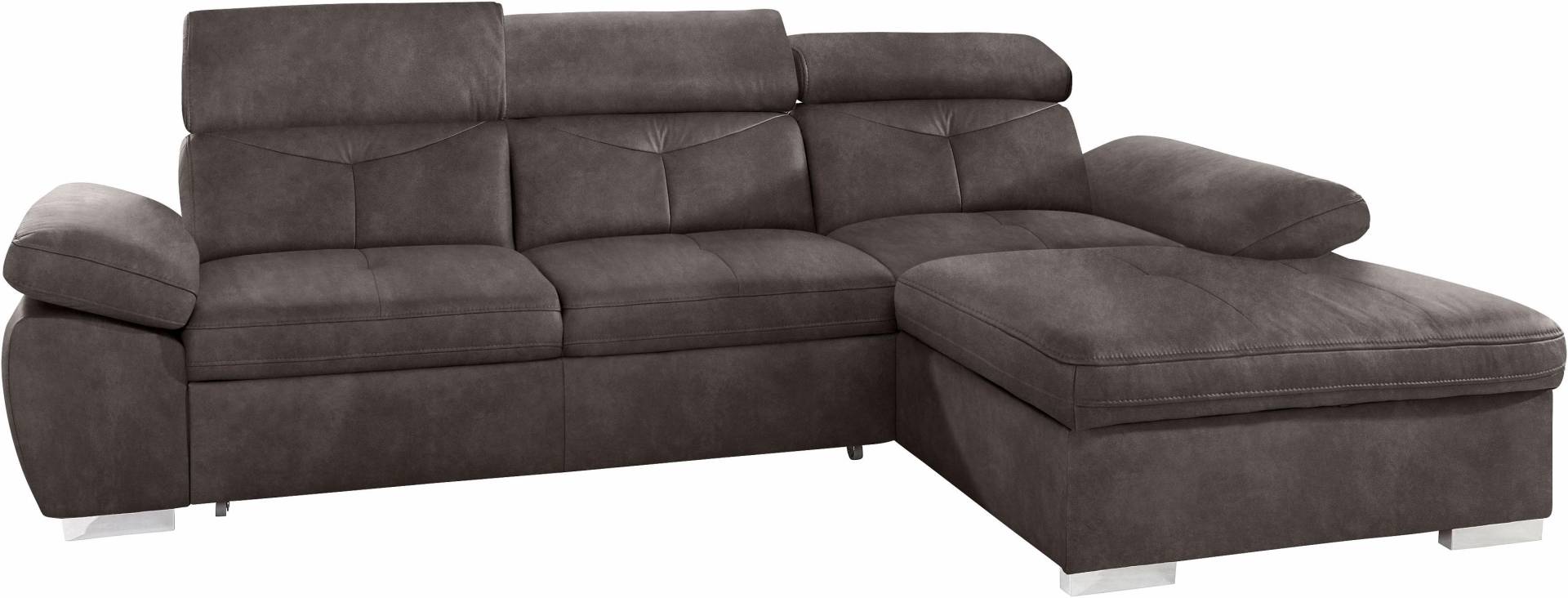 exxpo - sofa fashion Ecksofa »Spring, super bequem und komfortabel mit Armteil- und Kopfteilfunktion«, L-Form, wahlweise mit Bettfunktion und Bettkasten exxpo - sofa fashion Ecksofa »Spring, super bequem und komfortabel mit Armteil- und Kopfteilfunktion«, L-Form, wahlweise mit Bettfunktion und Bettkasten von exxpo - sofa fashion