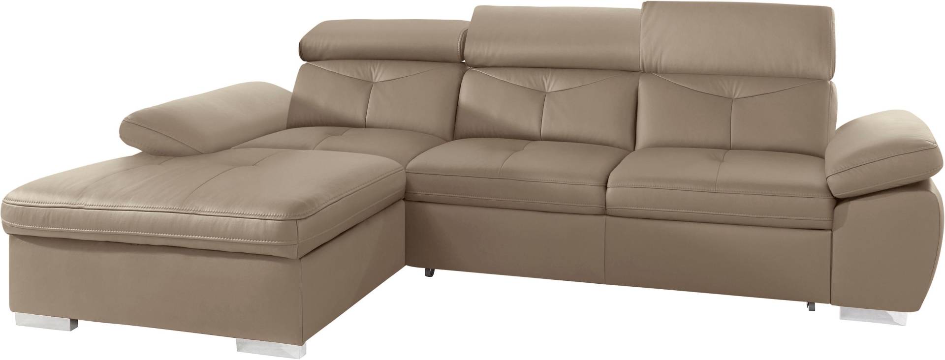 exxpo - sofa fashion Ecksofa »Spring, super bequem und komfortabel mit Armteil- und Kopfteilfunktion«, L-Form, wahlweise mit Bettfunktion und Bettkasten exxpo - sofa fashion Ecksofa »Spring, super bequem und komfortabel mit Armteil- und Kopfteilfunktion«, L-Form, wahlweise mit Bettfunktion und Bettkasten von exxpo - sofa fashion