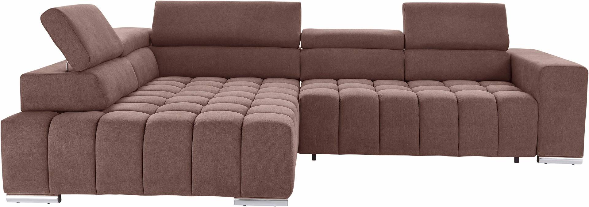 exxpo - sofa fashion Ecksofa Elias, L-Form, mit Kopf- bzw. Rückenverstellung, wahlweise mit Bettfunktion exxpo - sofa fashion Ecksofa Elias, L-Form, mit Kopf- bzw. Rückenverstellung, wahlweise mit Bettfunktion von exxpo - sofa fashion