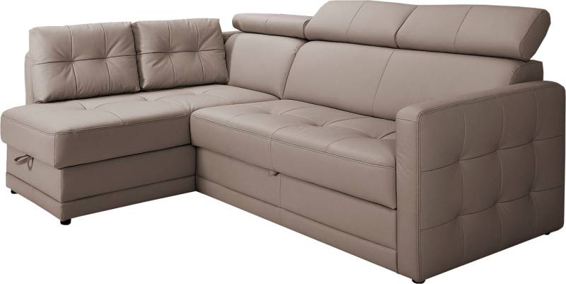 exxpo - sofa fashion Ecksofa »Arles, bequeme Federkernunterfederung, L-Form«, wahlweise mit Bettfunktion und Bettkasten, inkl. Kopfteilverstellung exxpo - sofa fashion Ecksofa »Arles, bequeme Federkernunterfederung, L-Form«, wahlweise mit Bettfunktion und Bettkasten, inkl. Kopfteilverstellung von exxpo - sofa fashion