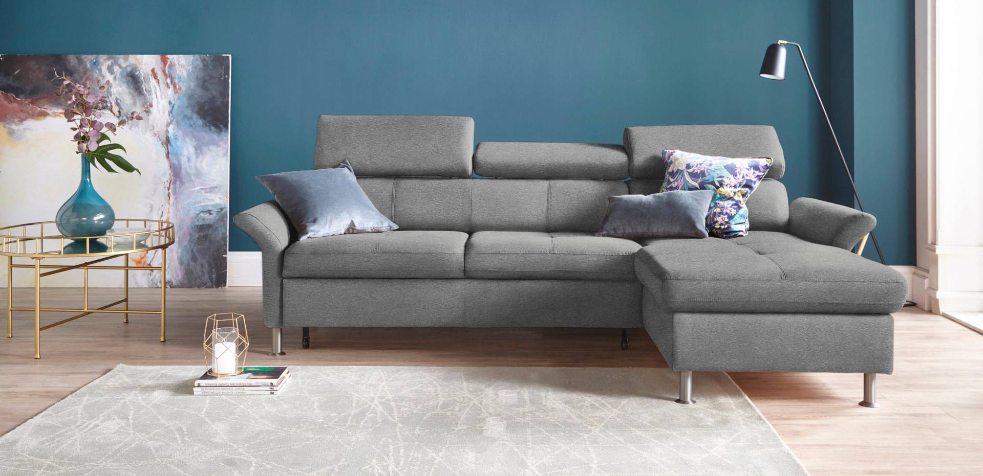 exxpo - sofa fashion Ecksofa »Maretto, bequem und komfortabel, L-Form«, inkl. Kopf- bzw. Rückenverstellung, wahlweise mit Bettfunktion exxpo - sofa fashion Ecksofa »Maretto, bequem und komfortabel, L-Form«, inkl. Kopf- bzw. Rückenverstellung, wahlweise mit Bettfunktion von exxpo - sofa fashion