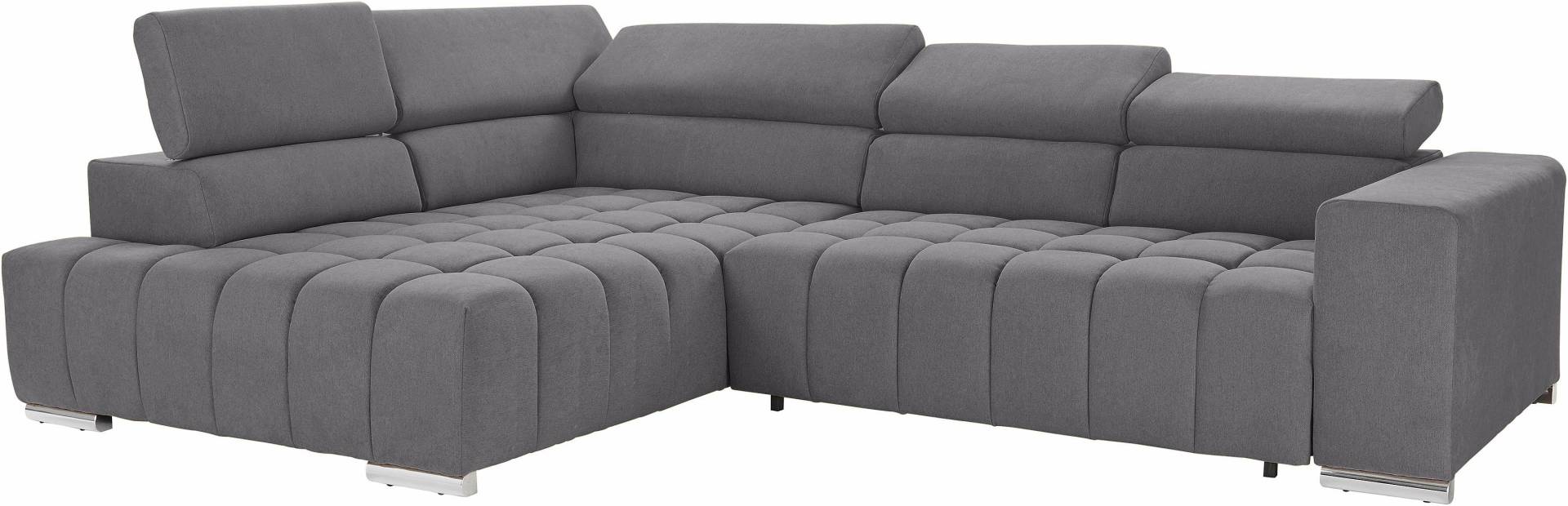 exxpo - sofa fashion Ecksofa Elias, L-Form, mit Kopf- bzw. Rückenverstellung, wahlweise mit Bettfunktion exxpo - sofa fashion Ecksofa Elias, L-Form, mit Kopf- bzw. Rückenverstellung, wahlweise mit Bettfunktion von exxpo - sofa fashion