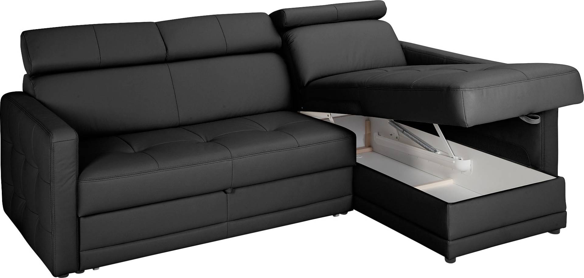 exxpo - sofa fashion Ecksofa »Arles, bequeme Federkernunterfederung, L-Form«, wahlweise mit Bettfunktion und Bettkasten, inkl. Kopfteilverstellung exxpo - sofa fashion Ecksofa »Arles, bequeme Federkernunterfederung, L-Form«, wahlweise mit Bettfunktion und Bettkasten, inkl. Kopfteilverstellung von exxpo - sofa fashion