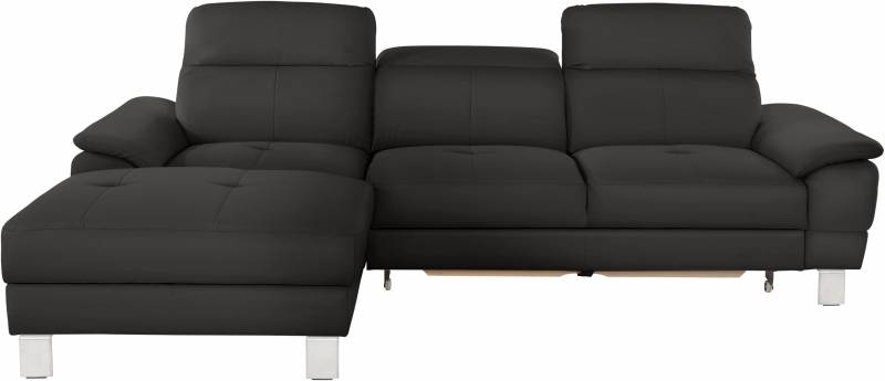 exxpo - sofa fashion Ecksofa »Mantua 2, inkl. Kopf- bzw. Rückenverstellung, bequem, L-Form«, wahlweise mit Bettfunktion und Bettkasten, tolle Verarbeitungsdetails von exxpo - sofa fashion